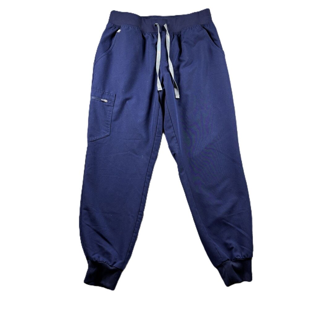 Figs Women Zamora Jogger Scrub Pants Technical Collection Navy Blue M/P M281